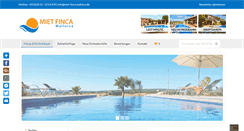 Desktop Screenshot of miet-finca-mallorca.de
